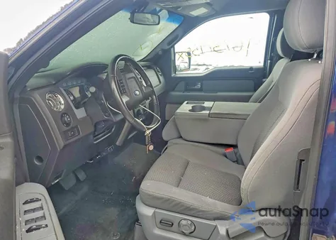 2012 Ford F150 Super Cab из США, поврежденный, VIN 1FTFX1EF2CFC28737
